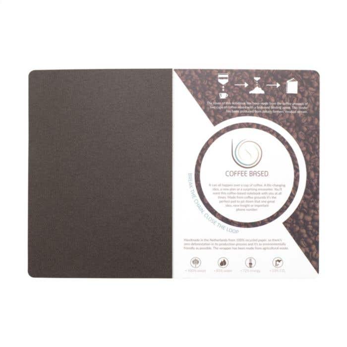 Notitieboek Coffee | Koffiedik | A5 | Gelinieerd