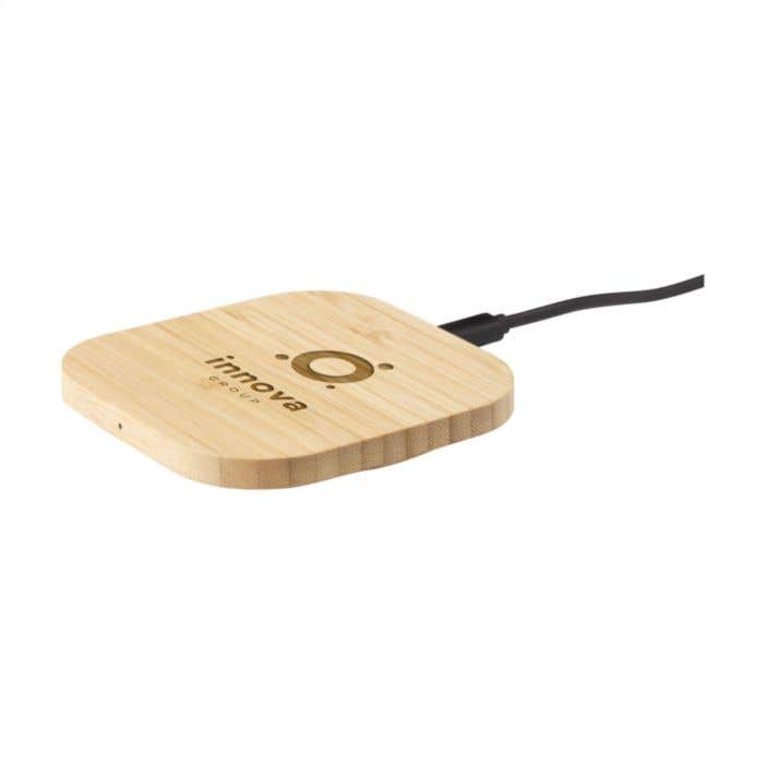 Draadloze oplader | Bamboe | 15W