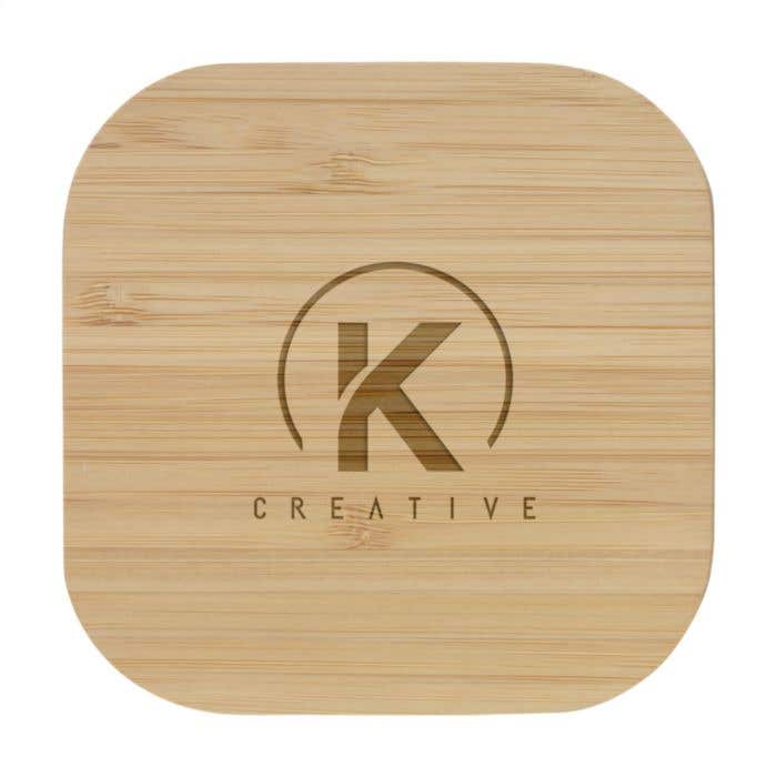 Draadloze oplader | Bamboe | 15W