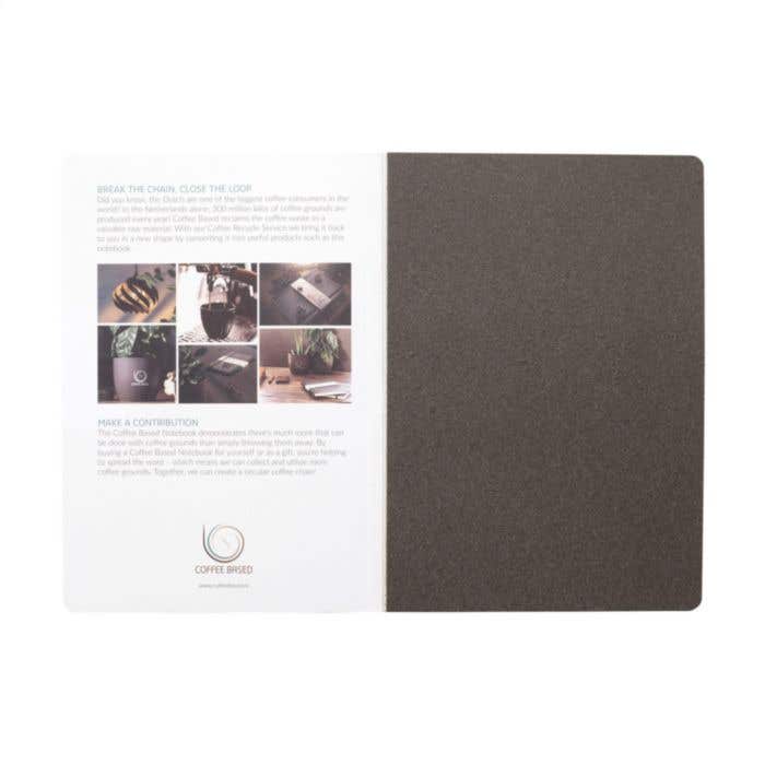 Notitieboek Coffee | Koffiedik | A5 | Gelinieerd