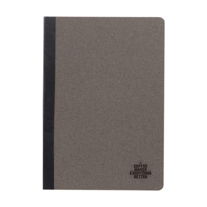 Notitieboek Coffee | Koffiedik | A5 | Gelinieerd
