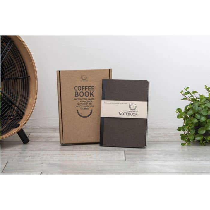 Notitieboek Coffee | Koffiedik | A5 | Gelinieerd