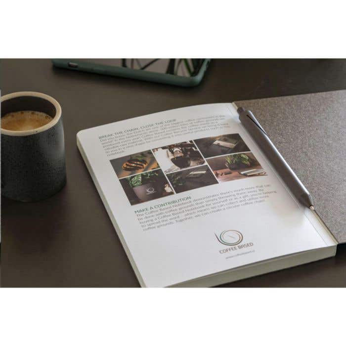 Notitieboek Coffee | Koffiedik | A5 | Gelinieerd