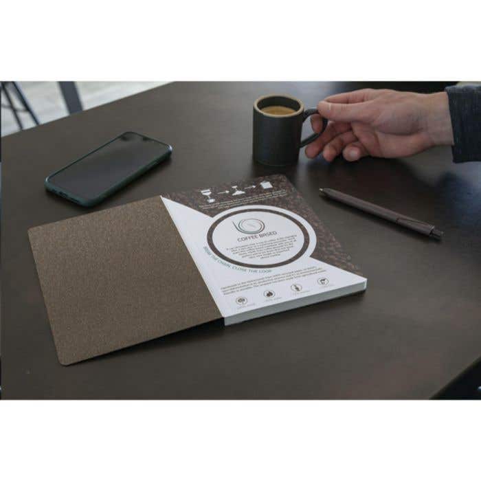 Notitieboek Coffee | Koffiedik | A5 | Gelinieerd