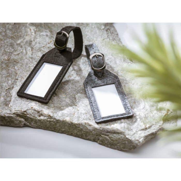Bagagelabel | Gerecycled vilt