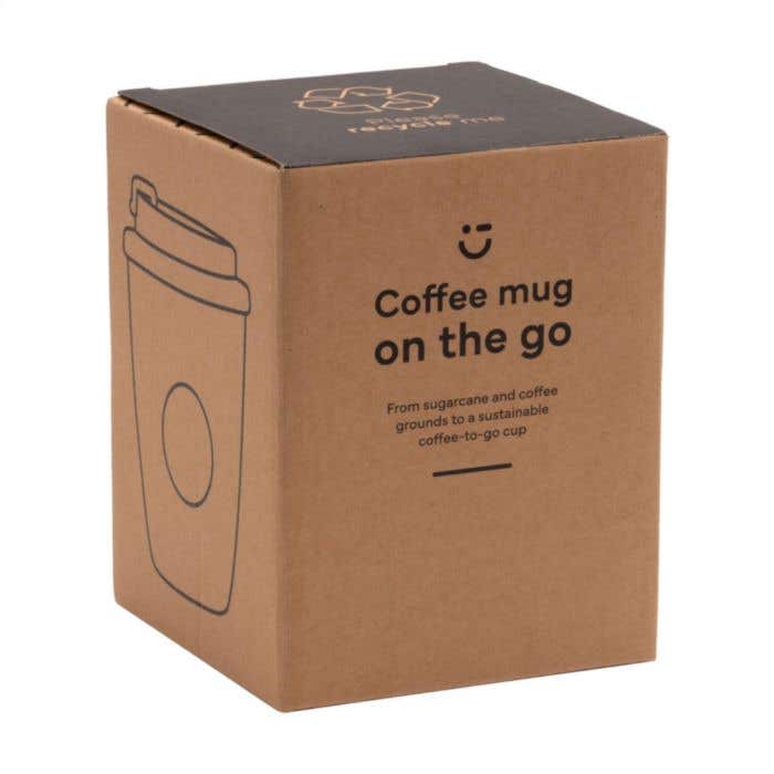 Koffiebeker | Koffiedik & Suikerriet | 250 ml | Dubbelwandig