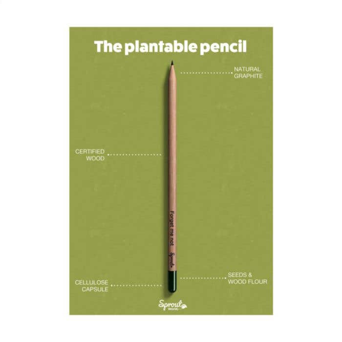 Sproutworld potlood | Plantbaar | Met zaadjes