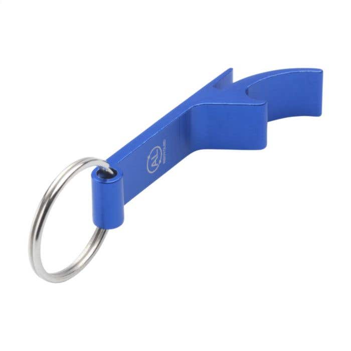 Sleutelhanger met opener | Gerecycled aluminium