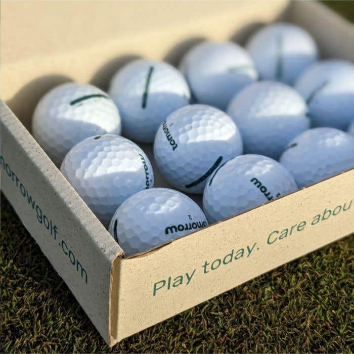Tomorrow Golf golfballen | Gerecycled | 12 stuks