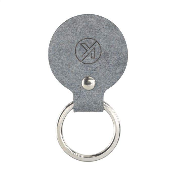 Sleutelhanger | Gerecycled denim | Rond