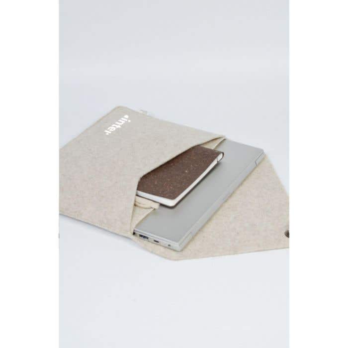 Laptophoes | Gerecycled wolvilt | 14 inch