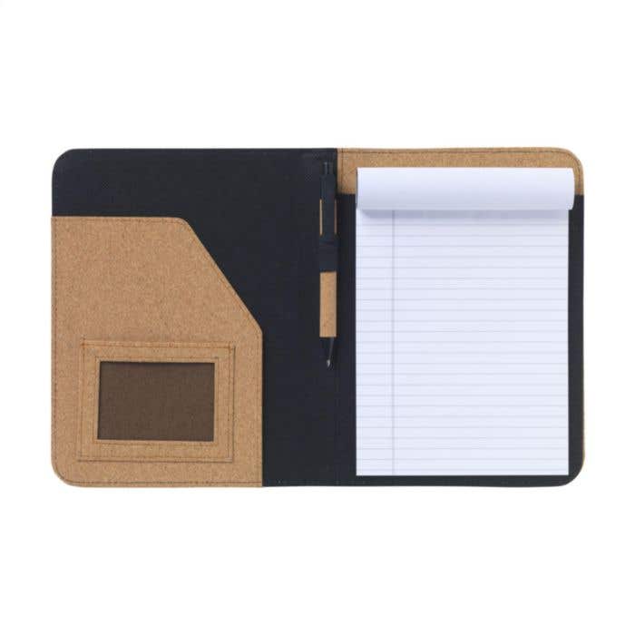 Documentenmap | Kurk | A5 | Met balpen