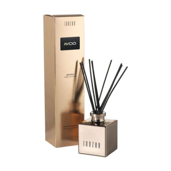 Geurstokjes JANZEN Gracious | 200 ml | Droge amber & cederhout