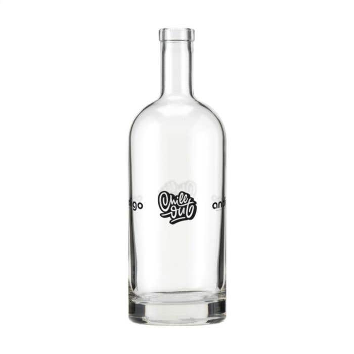 Drinkfles | Glas | 1 l | Houten dop