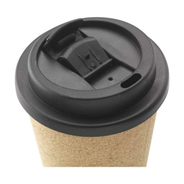 Koffiebeker | Kurk | 350 ml | Dubbelwandig