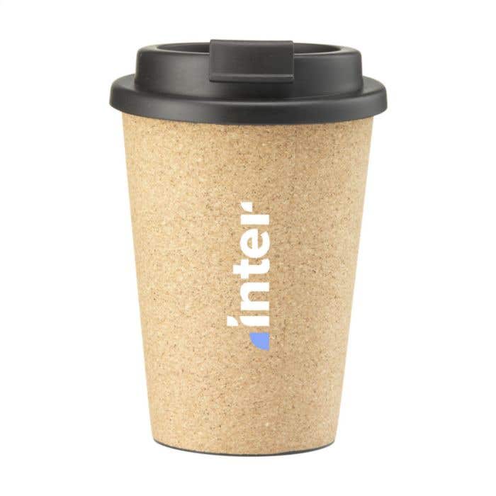 Koffiebeker | Kurk | 350 ml | Dubbelwandig