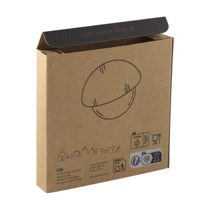 Pizzasnijder | Bamboe | RVS snijwiel