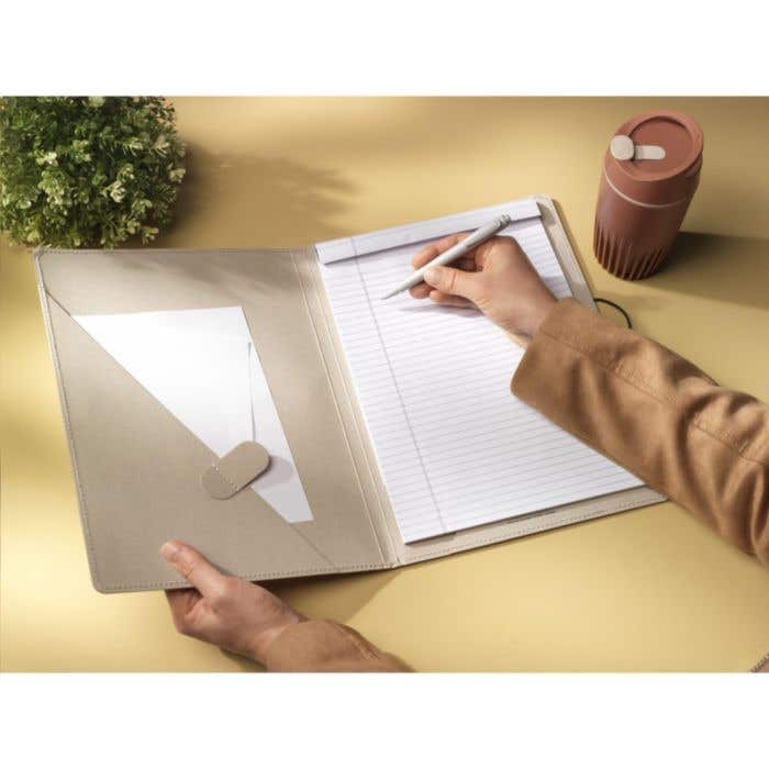 Documentenmap | FSC® karton | A4 | Met schrijfblok