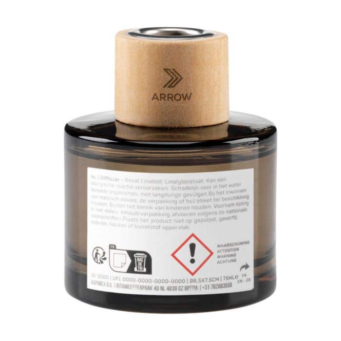 Wooosh Geurstokjes | Green Herbs | 75 ml | Glas met hout