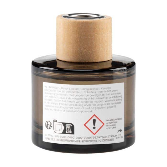 Wooosh Geurstokjes | Green Herbs | 75 ml | Glas met hout