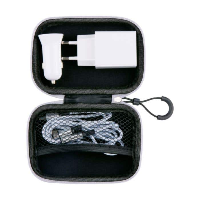 Grundig Oplaadset | 3-in-1 kabel | Autolader en adapter