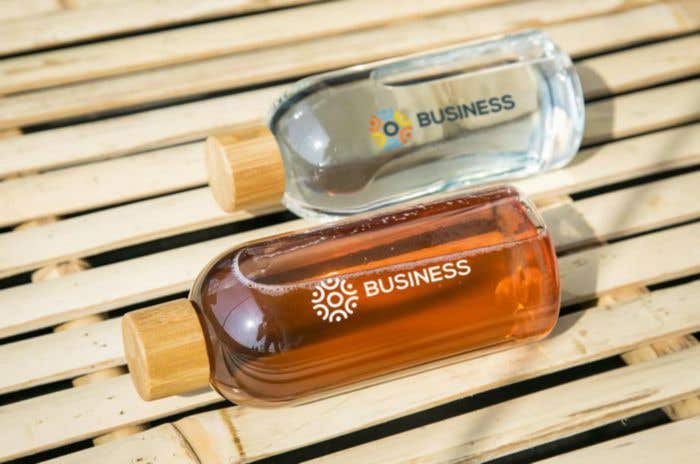 Drinkfles Soreya | Gerecycled | 500 ml | Bamboe dop