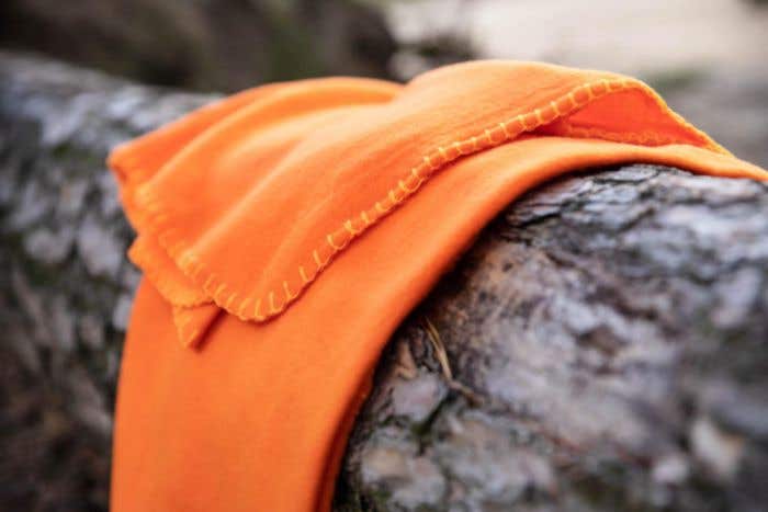 Deken Bolivia | Fleece | 180 g/m² | 160x125 cm | Met handvat