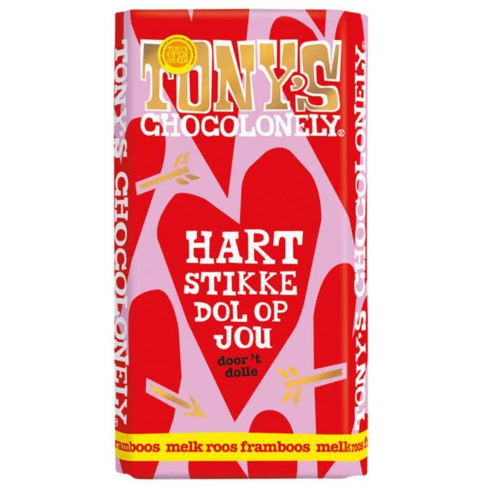 Tony's Chocolonely Gifting Bar: Recht Uit Mijn Chocohart! [180 gram]