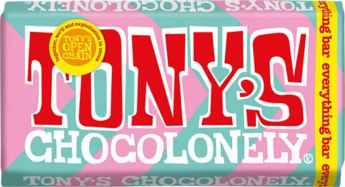 Tony's Chocolonely Melk Karamel Zeezout Pretzel Nougat Amandel [180 gram]