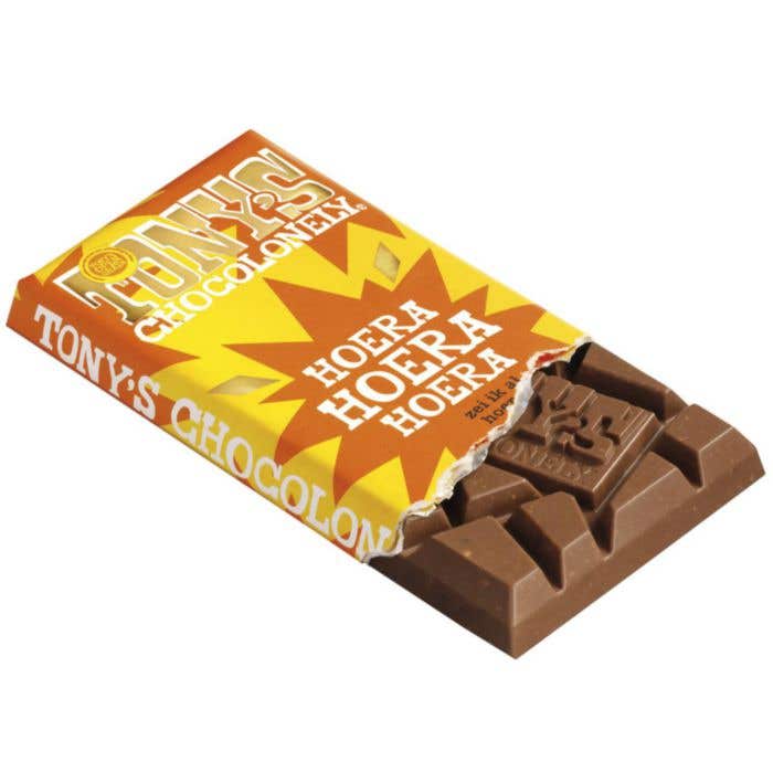 Tony's Chocolonely Gifting Bar: Tis Feest! [180 gram]