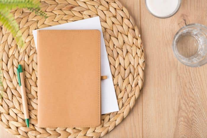 Notitieboek gewassen kraftpapier Johanna | FSC® papier