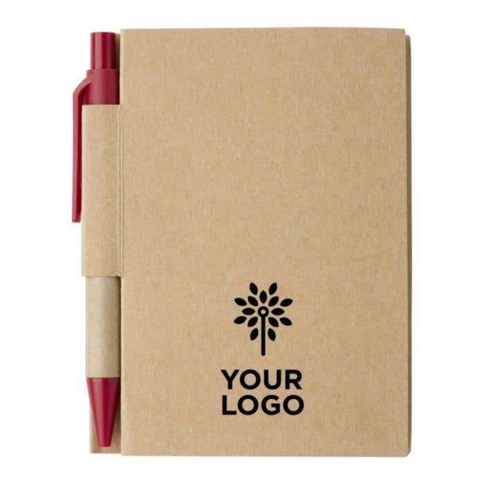Notitieboekje Eco met balpen | FSC® papier