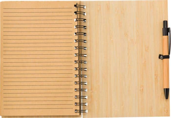 Bamboo Cover Notebook A5 Carmen | FSC® papier