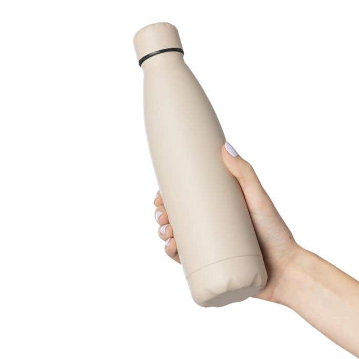 Drinkfles Amara | 500 ml | Gerecycled RVS | Dubbelwandig