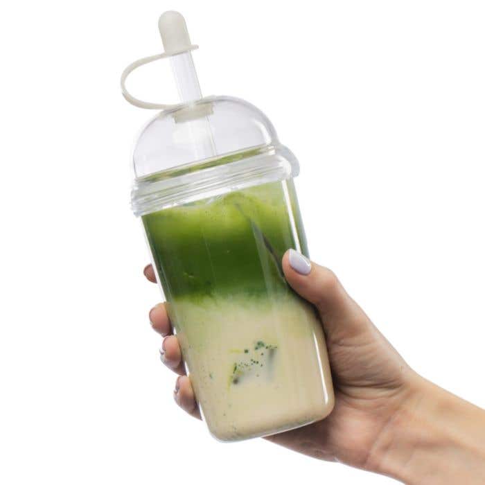Drinkfles Glow | Gerecycled | Matcha | 500 ml