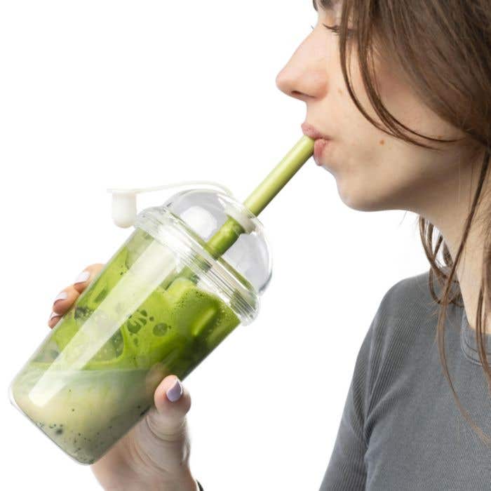 Drinkfles Glow | Gerecycled | Matcha | 500 ml