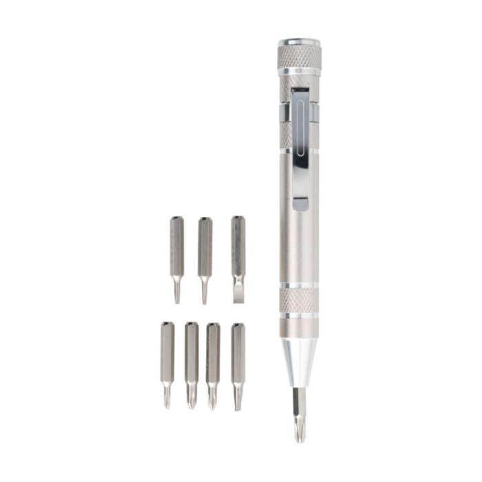 Schroevendraaier ToolPen | Penvorm | Met 8 bitjes