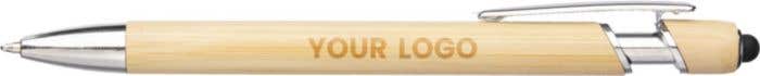 Bamboe Stylus Balpen Manuela