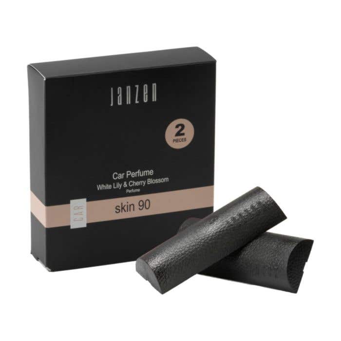 JANZEN Autoluchtverfrisser | Geur: Skin 90 | Set van 2