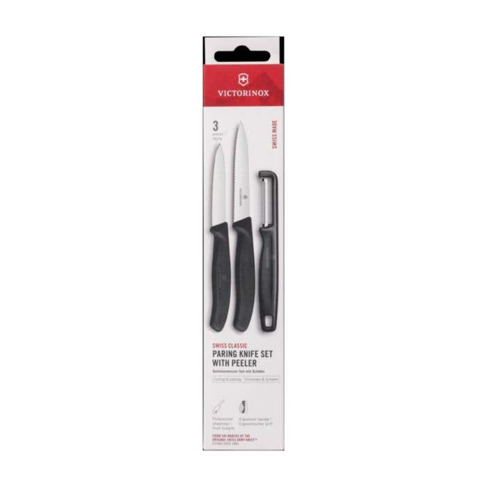 Victorinox messenset Swiss Classic | RVS | 3-delig