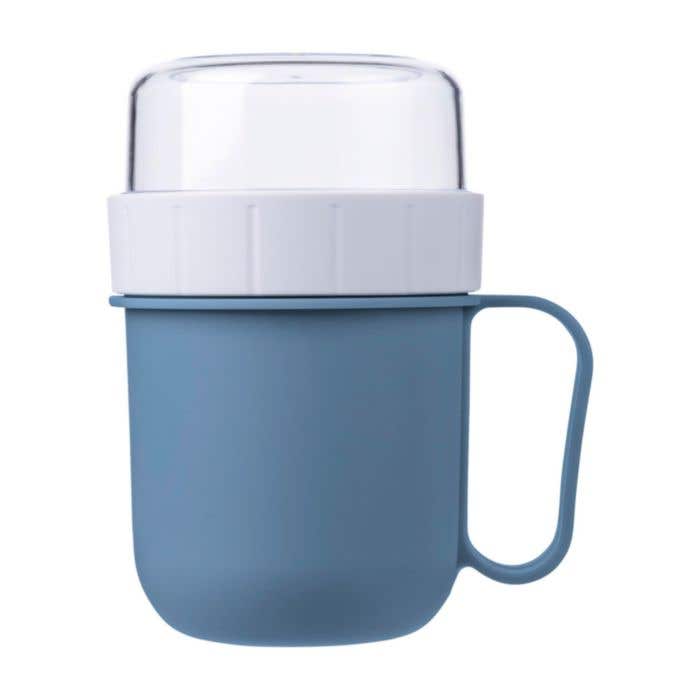 Lunchpot Nivo | 450 ml + 160 ml | 2 vakken | Handvat