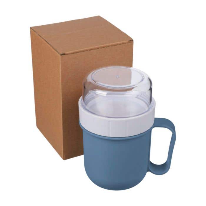 Lunchpot Nivo | 450 ml + 160 ml | 2 vakken | Handvat
