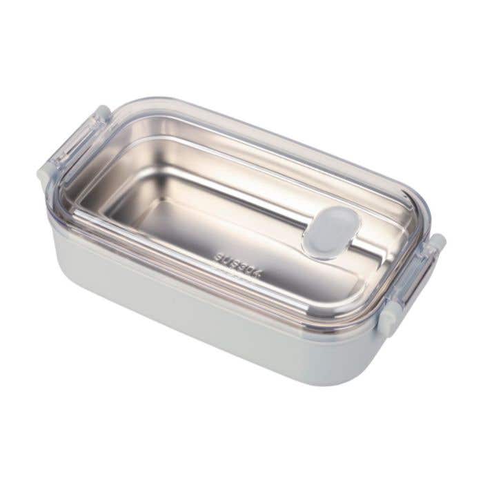 Lunchbox Alven | 750 ml | RVS | Transparante deksel