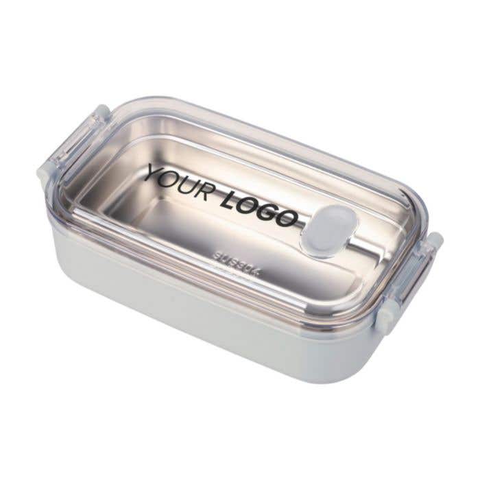 Lunchbox Alven | 750 ml | RVS | Transparante deksel