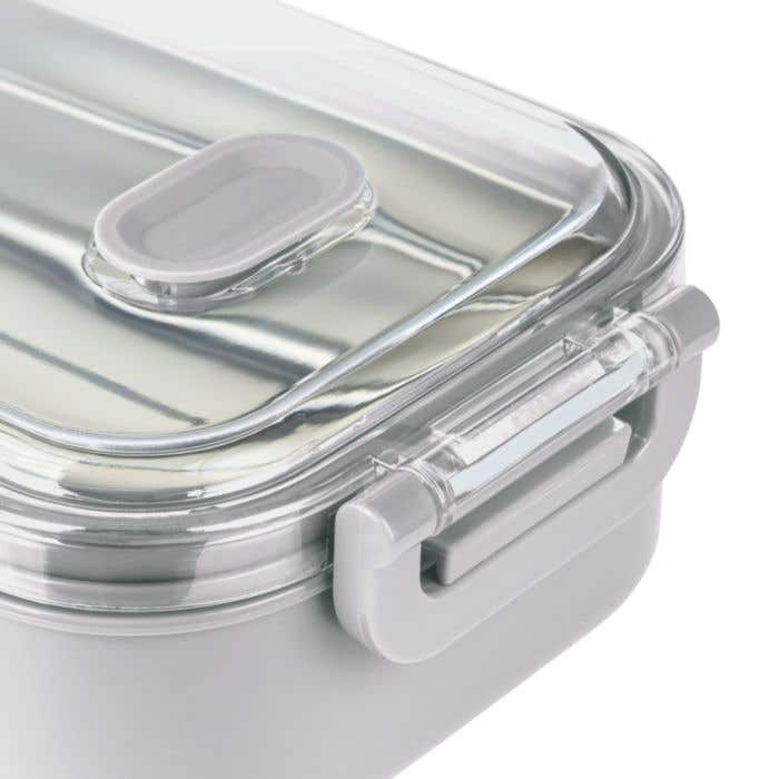 Lunchbox Alven | 750 ml | RVS | Transparante deksel