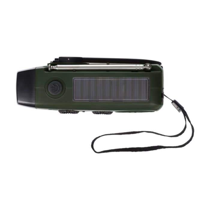 Noodradio Solan | Gerecycled | Solar | Powerbank | Zaklamp