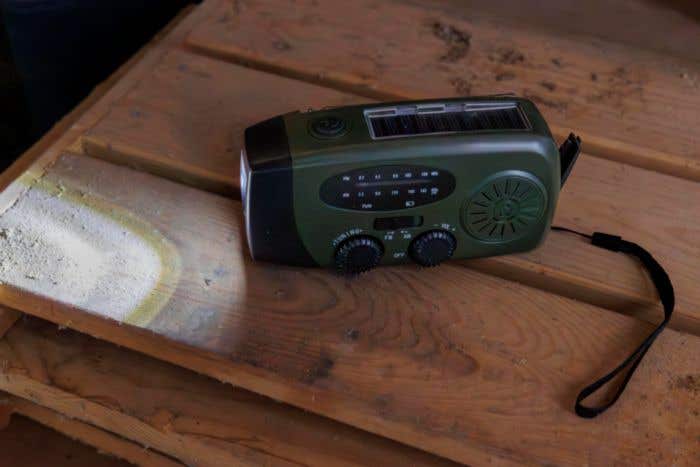 Noodradio Solan | Gerecycled | Solar | Powerbank | Zaklamp