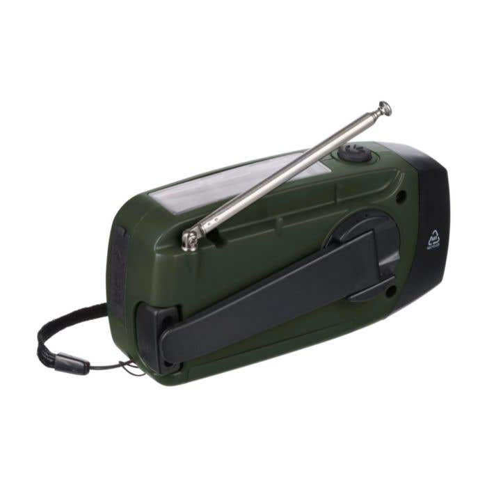 Noodradio Solan | Gerecycled | Solar | Powerbank | Zaklamp