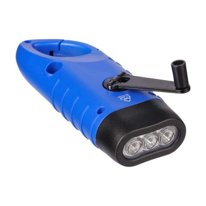 Zaklamp Kano | Gerecycled | Solar | Karabijnhaak