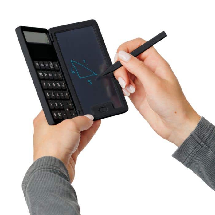 Rekenmachine Notex | Met LCD-schrijftablet en styluspen